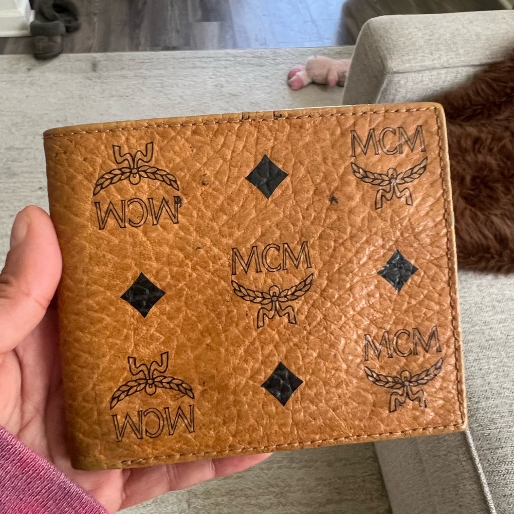 MCM Tan Wallet unisex